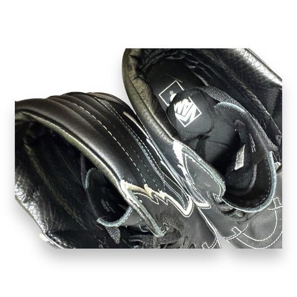 SOLD - VANS Shoes Size 10.5 Men 12 Women 44 EU Sk8-Hi Bolt Black White Sneakers - Picture 6 of 8